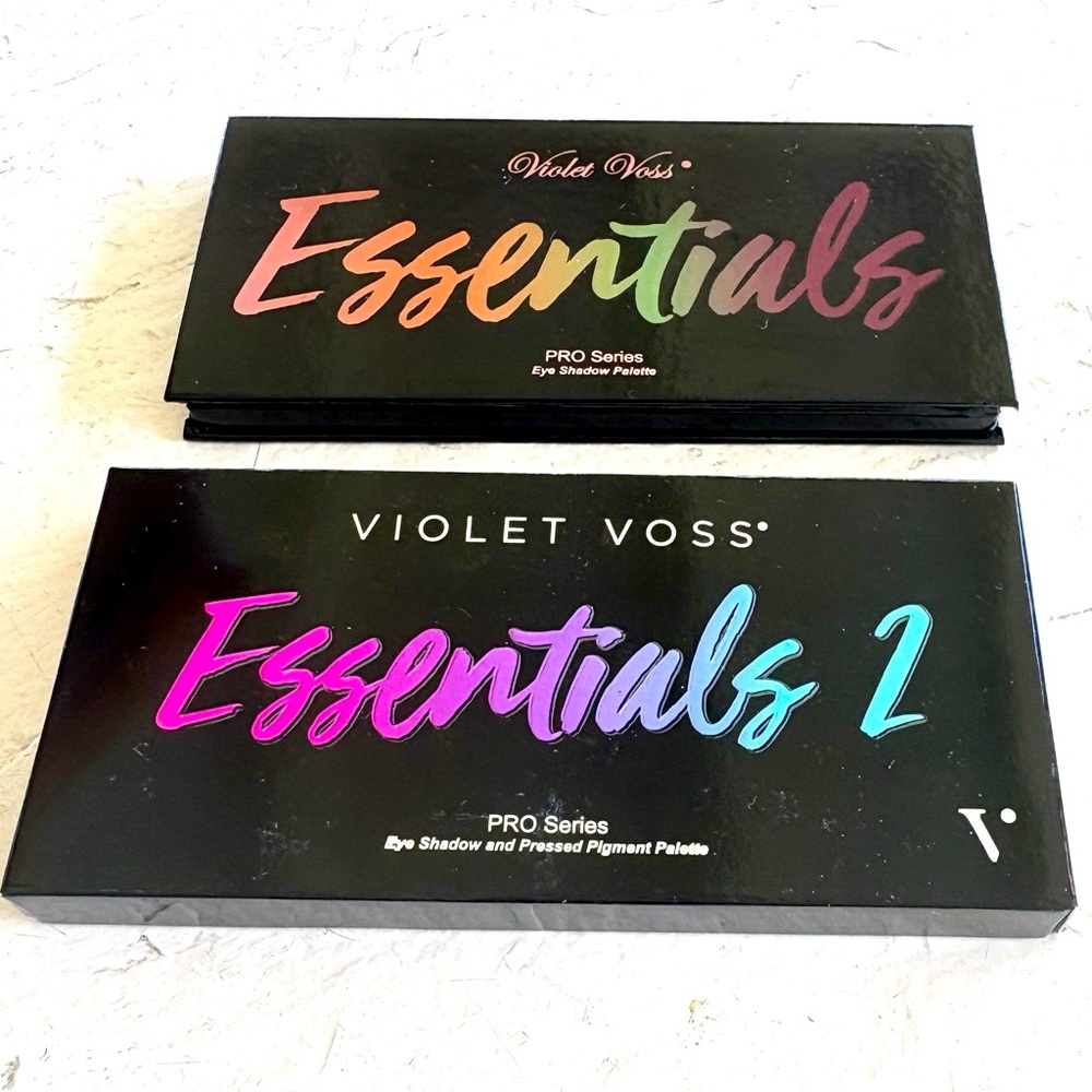 DUO Violet Voss Essentials Eyeshadow Palette & Violet Voss PRO Series Vol. 2
